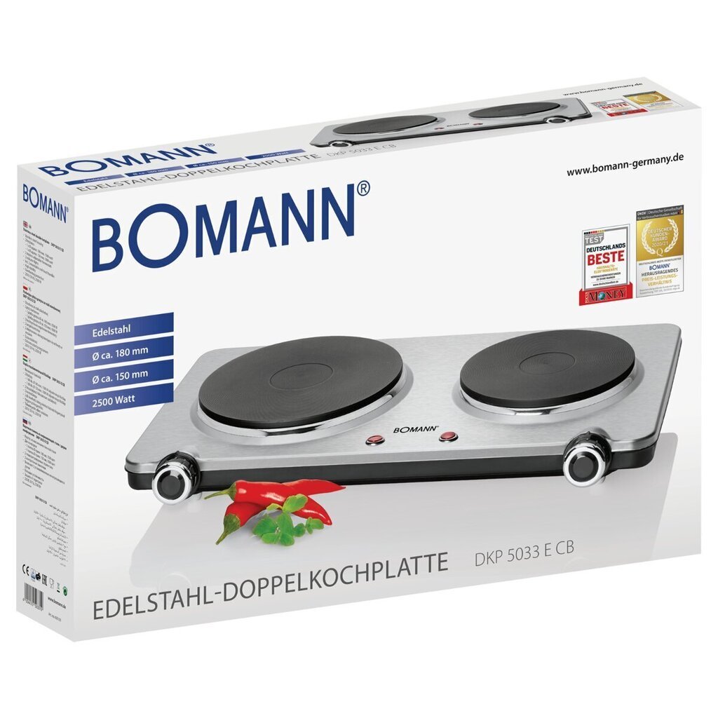 Bomann DKP 5033 E CB hinta ja tiedot | Liesitasot | hobbyhall.fi
