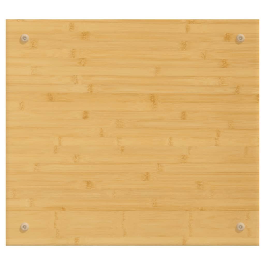 vidaXL Liesisuoja 50x56x1,5 cm bambu hinta ja tiedot | Keittiövälineet | hobbyhall.fi