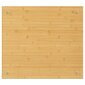 vidaXL Liesisuoja 50x56x1,5 cm bambu hinta ja tiedot | Keittiövälineet | hobbyhall.fi