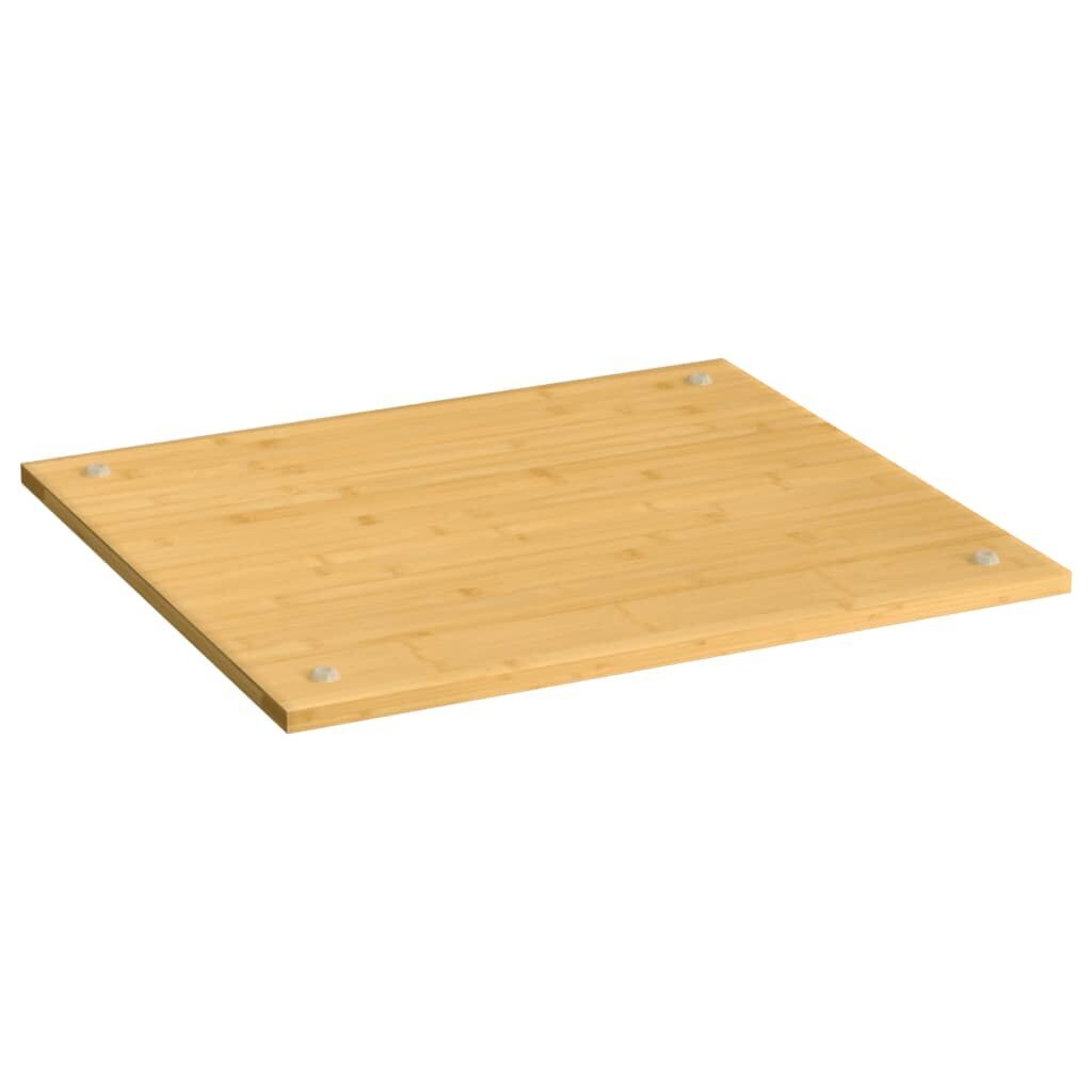 vidaXL Liesisuoja 50x56x1,5 cm bambu hinta ja tiedot | Keittiövälineet | hobbyhall.fi