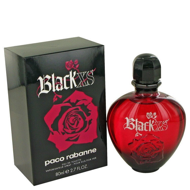 Paco Rabanne Black XS EDT -tuoksu, 80 ml hinta ja tiedot | Naisten hajuvedet | hobbyhall.fi