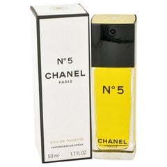 Chanel No.5 EDT naiselle 50 ml hinta ja tiedot | Chanel Hajuvedet ja tuoksut | hobbyhall.fi