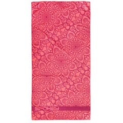 Spokey Mandala pyyhe, 80x160, vaaleanpunainen hinta ja tiedot | Muut retkeilyvarusteet | hobbyhall.fi