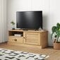 vidaXL TV-taso VIGO 106x40x40 cm täysi mänty hinta ja tiedot | TV-tasot | hobbyhall.fi