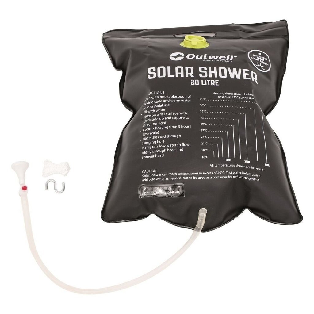 Outwell retkisuihku Solar Shower SC2021 hinta ja tiedot | Muut retkeilyvarusteet | hobbyhall.fi