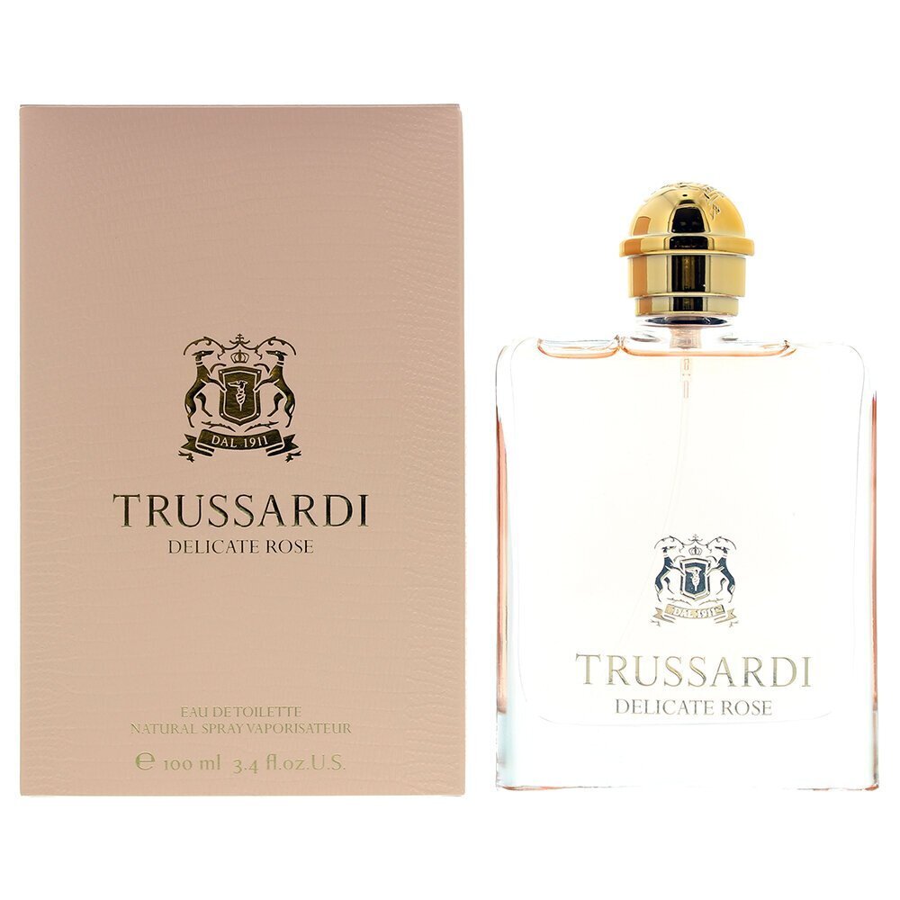 Trussardi Delicate Rose EDT naiselle 100 ml hinta ja tiedot | Naisten hajuvedet | hobbyhall.fi