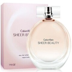 Calvin Klein Sheer Beauty EDT naiselle 30 ml hinta ja tiedot | Calvin Klein Hajuvedet ja tuoksut | hobbyhall.fi