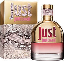 Roberto Cavalli Just EDT naisille 50 ml hinta ja tiedot | Roberto Cavalli Miesten vaatteet | hobbyhall.fi