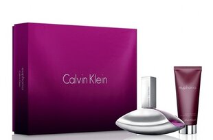 Calvin Klein Euphoria EDP lahjapakkaus naiselle 100 ml hinta ja tiedot | Naisten hajuvedet | hobbyhall.fi