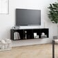 vidaXL Kirjahylly/TV-taso musta 143x30x36 cm hinta ja tiedot | TV-tasot | hobbyhall.fi