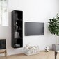 vidaXL Kirjahylly/TV-taso musta 143x30x36 cm hinta ja tiedot | TV-tasot | hobbyhall.fi