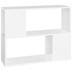 vidaXL TV-taso valkoinen 80x24x63 cm lastulevy hinta ja tiedot | TV-tasot | hobbyhall.fi