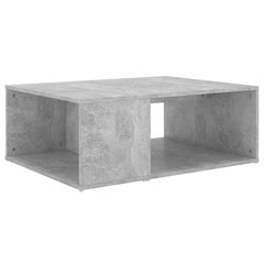 vidaXL Sohvapöytä betoninharmaa 90x67x33 cm lastulevy hinta ja tiedot | Sohvapöydät | hobbyhall.fi