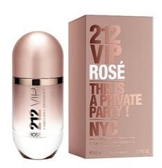 Eau de parfum Carolina Herrera 212 VIP Rose EDP naisille 50 ml hinta ja tiedot | Naisten hajuvedet | hobbyhall.fi