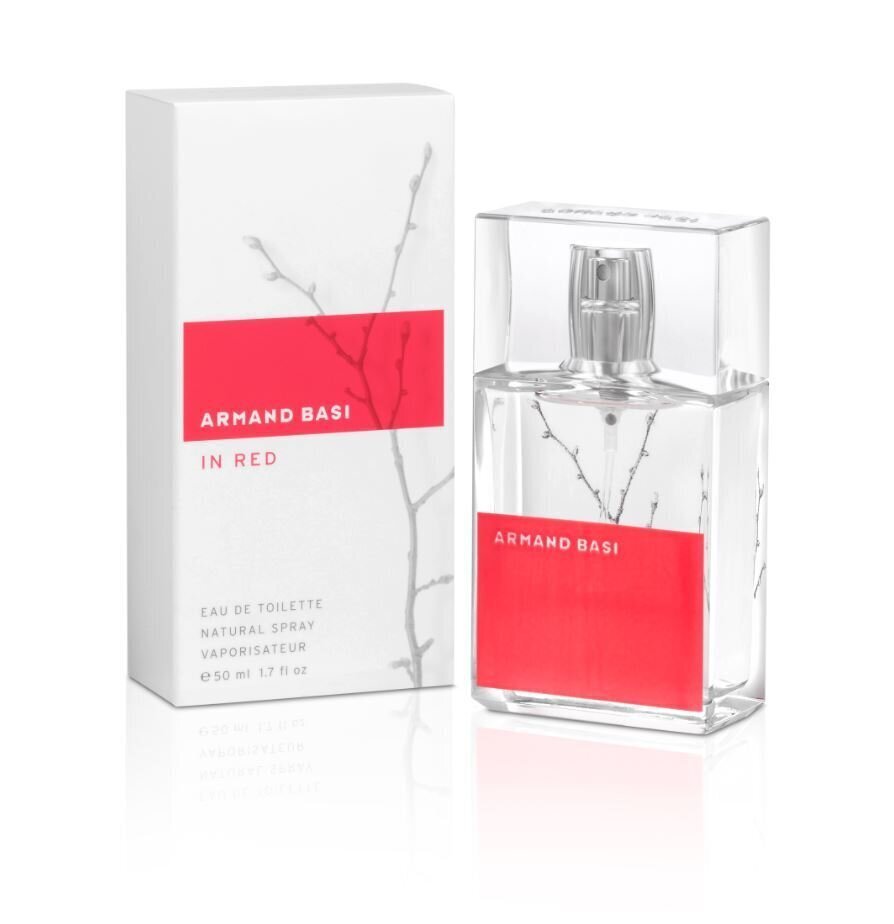 Armand Basi In Red EDT naiselle 50 ml hinta ja tiedot | Naisten hajuvedet | hobbyhall.fi