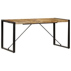 vidaXL Ruokapöytä 160x80x75 cm mangopuu hinta ja tiedot | Ruokapöydät | hobbyhall.fi