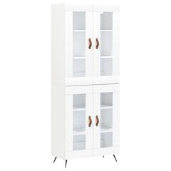 vidaXL Kaappi valkoinen 69,5x34x180 cm tekninen puu hinta ja tiedot | Lipastot | hobbyhall.fi