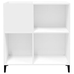 vidaXL LP-levyjen säilytyskaappi valkoinen 84,5x38x89 cm tekninen puu hinta ja tiedot | Kaapit | hobbyhall.fi