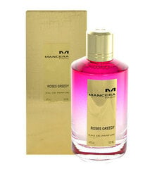 MANCERA Roses Greedy EDP unisex 120 ml hinta ja tiedot | Mancera Hajuvedet ja kosmetiikka | hobbyhall.fi