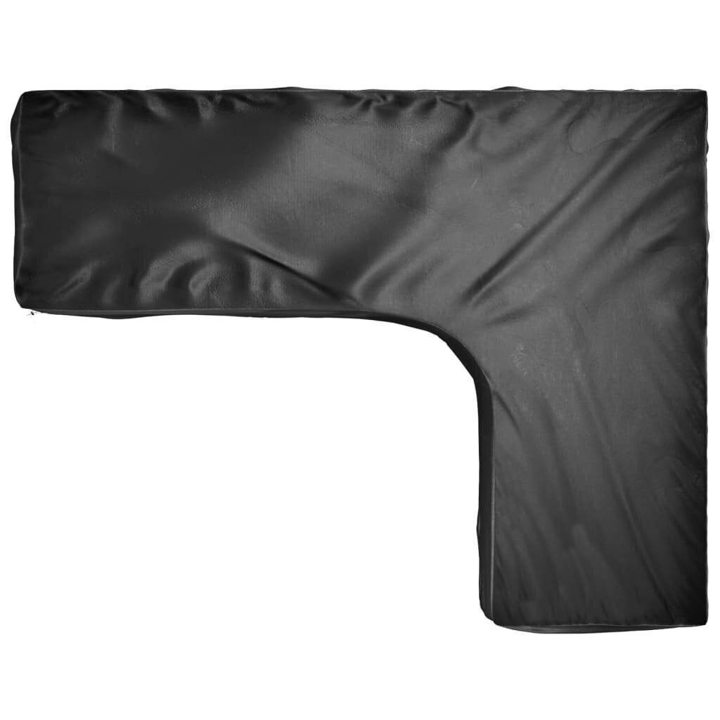 vidaXL Ulkokalustesuojat 2 kpl L-muoto 16 purjerengasta 260x210x80 cm hinta ja tiedot | Istuintyynyt, pehmusteet ja päälliset | hobbyhall.fi