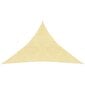 vidaXL aurinkovarjo, beige, 5x5x6m, HDPE, 160g/m² hinta ja tiedot | Aurinkovarjot ja markiisit | hobbyhall.fi