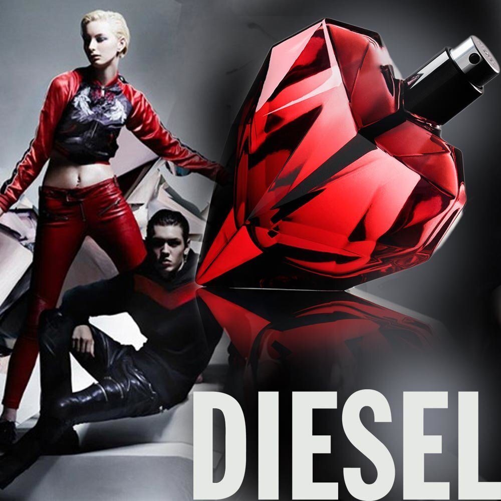 Diesel Loverdose Red Kiss EDP naisille 75 ml hinta ja tiedot | Naisten hajuvedet | hobbyhall.fi