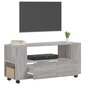 vidaXL TV-taso harmaa Sonoma 102x34,5x43 cm tekninen puu hinta ja tiedot | TV-tasot | hobbyhall.fi