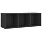 TV-kaapit, harmaa, 107x35x37 cm, 2 kpl hinta ja tiedot | TV-tasot | hobbyhall.fi