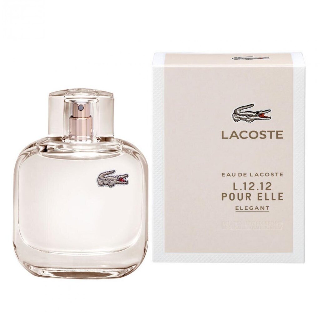 Lacoste Eau De Lacoste L.12.12 Pour Elle Elegant EDT naiselle 50 ml hinta ja tiedot | Naisten hajuvedet | hobbyhall.fi