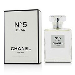 Chanel No.5 L´Eau EDT naiselle 50 ml hinta ja tiedot | Chanel Hajuvedet ja tuoksut | hobbyhall.fi