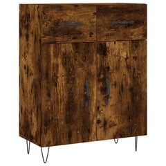 vidaXL Senkki savutammi 69,5x34x90 cm tekninen puu hinta ja tiedot | Olohuoneen kaapit ja lipastot | hobbyhall.fi