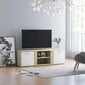 TV-kaappi, 120x34x37cm, ruskea hinta ja tiedot | TV-tasot | hobbyhall.fi