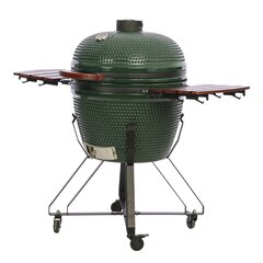 Keraaminen grilli TunaBone TBG26GREEN-01, 66 cm, vihreä hinta ja tiedot | Grillit | hobbyhall.fi