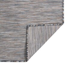 vidaXL Ulkomatto Flatweave 200x280 cm ruskea ja sininen hinta ja tiedot | Isot matot | hobbyhall.fi