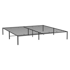 vidaXL Metallinen sängynrunko musta 193x203 cm hinta ja tiedot | Sängyt | hobbyhall.fi