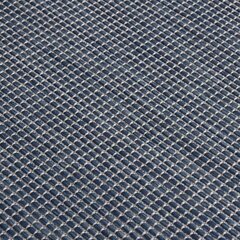 vidaXL Ulkomatto Flatweave 140x200 cm sininen hinta ja tiedot | Isot matot | hobbyhall.fi