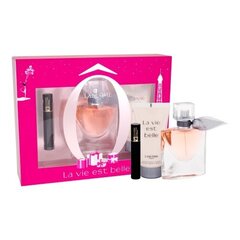 Lancome La Vie Est Belle Setti: EDP naisille 30 ml + vartalovoide 50 ml + ripsiväri 2 ml hinta ja tiedot | Naisten hajuvedet | hobbyhall.fi