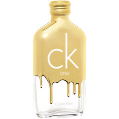 Calvin Klein CK One Gold EDT unisex 50 ml hinta ja tiedot | Calvin Klein Hajuvedet ja kosmetiikka | hobbyhall.fi