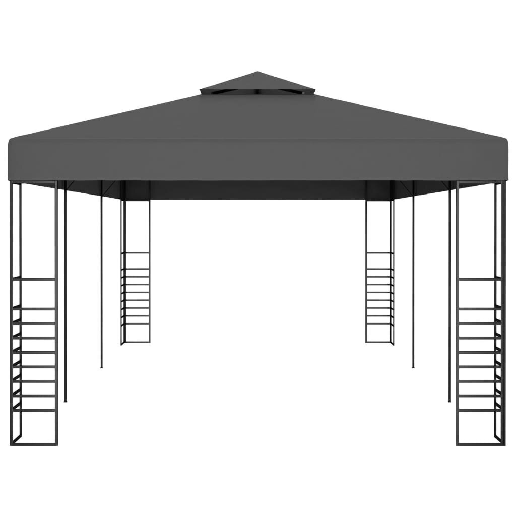 vidaXL Huvimaja katos 3x6 m antrasiitti hinta ja tiedot | Puutarhapaviljongit | hobbyhall.fi