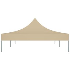 vidaXL Juhlateltan katto 6x3 m beige 270 g/m² hinta ja tiedot | Puutarhapaviljongit | hobbyhall.fi