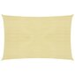 vidaXL aurinkovarjo, beige, 2,5x3,5 m, HDPE, 160 g/m² hinta ja tiedot | Aurinkovarjot ja markiisit | hobbyhall.fi