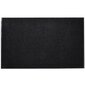 Musta PVC-ovimatto, 90 x 150 cm hinta ja tiedot | Ovimatot | hobbyhall.fi