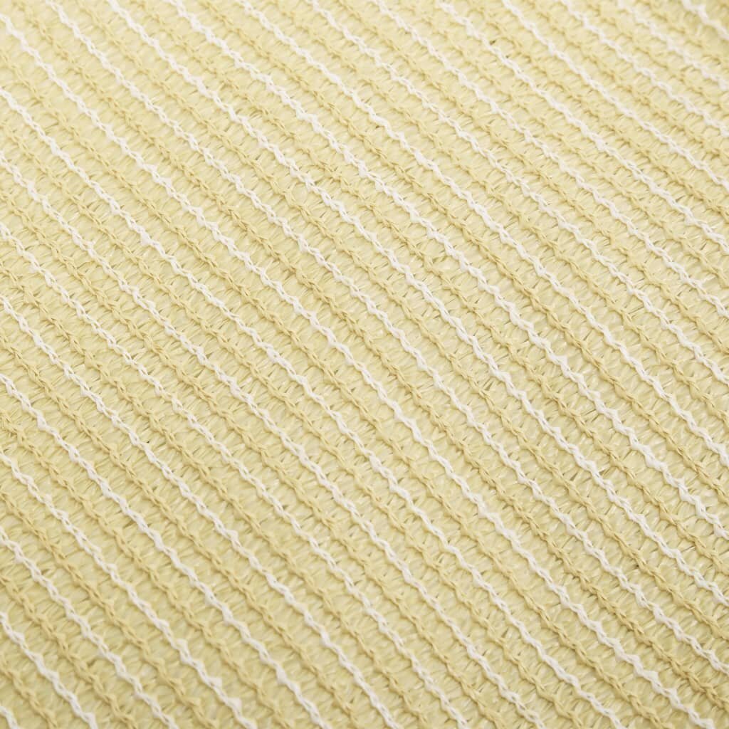 vidaXL aurinkovarjo, beige, 6x8m, HDPE, 160g/m² hinta ja tiedot | Aurinkovarjot ja markiisit | hobbyhall.fi