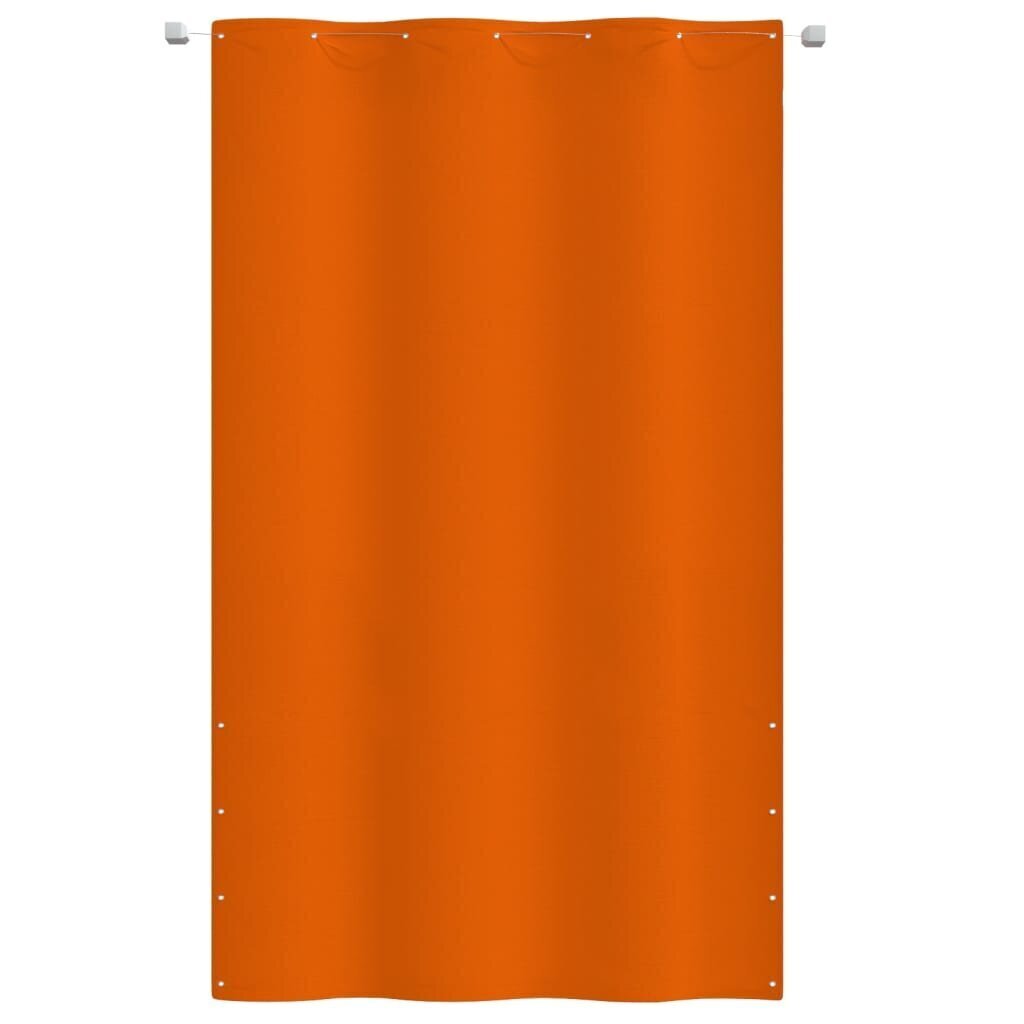 vidaXL Parvekkeen suoja oranssi 140x240 cm Oxford kangas hinta ja tiedot | Aurinkovarjot ja markiisit | hobbyhall.fi