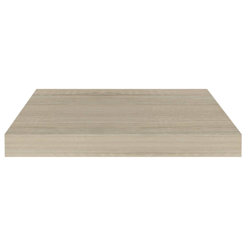 vidaXL Kelluva seinähylly tammi 40x23x3,8 cm MDF hinta ja tiedot | Hyllyt | hobbyhall.fi