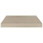 vidaXL Kelluva seinähylly tammi 40x23x3,8 cm MDF hinta ja tiedot | Hyllyt | hobbyhall.fi