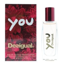 Desigual You EDT naiselle 15 ml hinta ja tiedot | Naisten hajuvedet | hobbyhall.fi