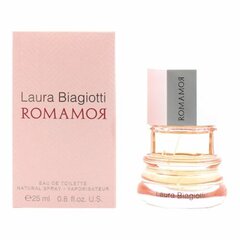 Laura Biagiotti Romamor EDT naiselle 25 ml hinta ja tiedot | Naisten hajuvedet | hobbyhall.fi