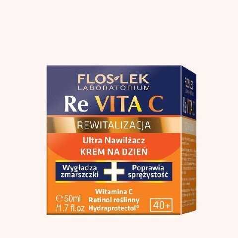 Floslek Re Vita C kasvovoide 50 ml hinta ja tiedot | Kasvovoiteet | hobbyhall.fi