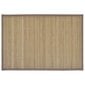 Bambu Tabletti 6 kpl 30 x 45 cm Ruskea hinta ja tiedot | Pöytäliinat, tabletit ja lautasliinat | hobbyhall.fi